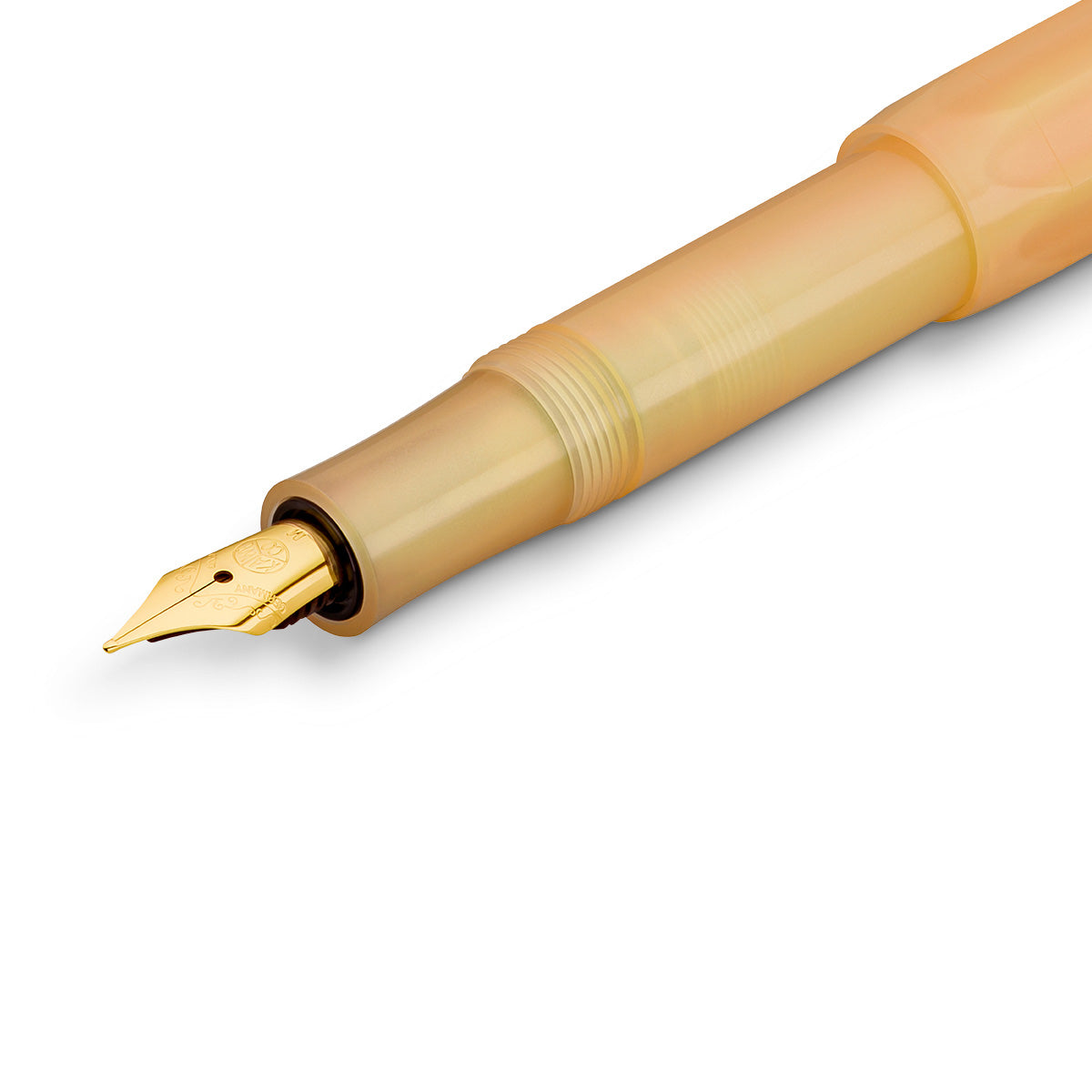 Gold fine nib fountain pen