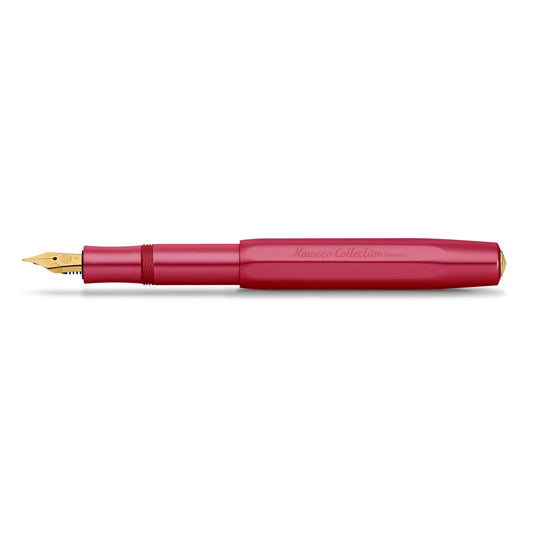 Red kaweco collection fountain pen