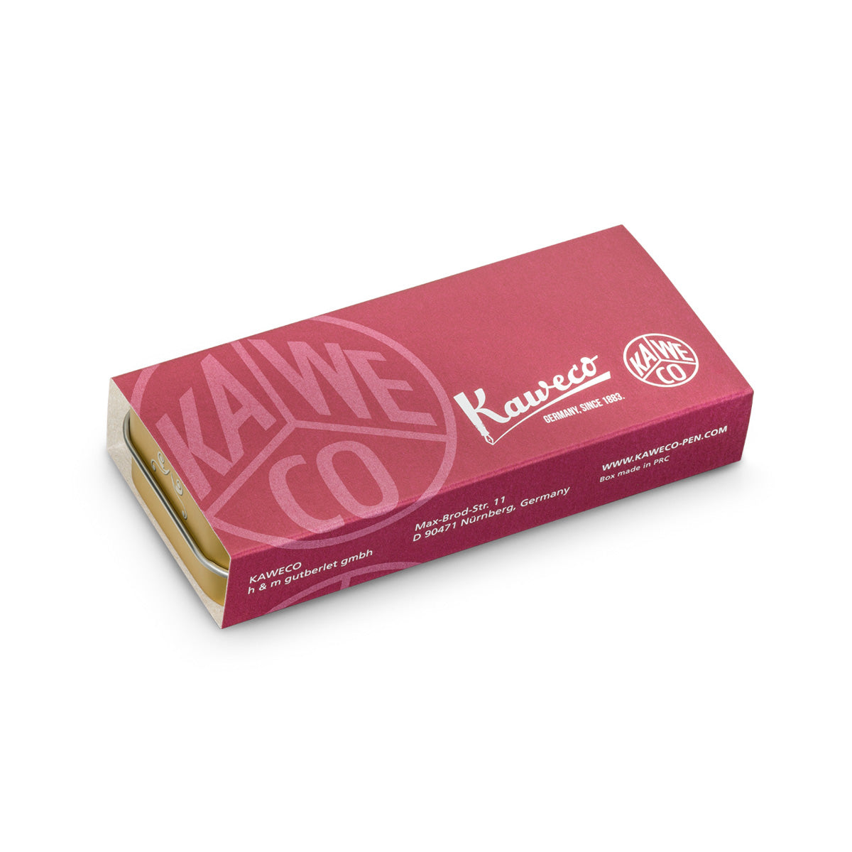 Red kaweco paper sleeve