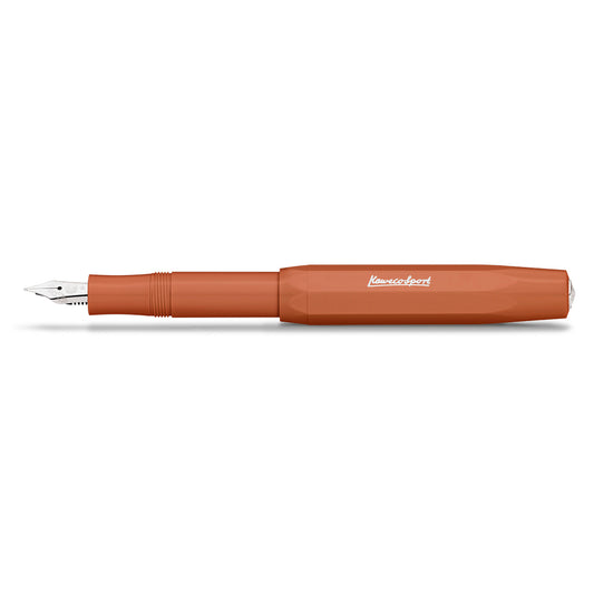 Red kaweco sport fountain pen.
