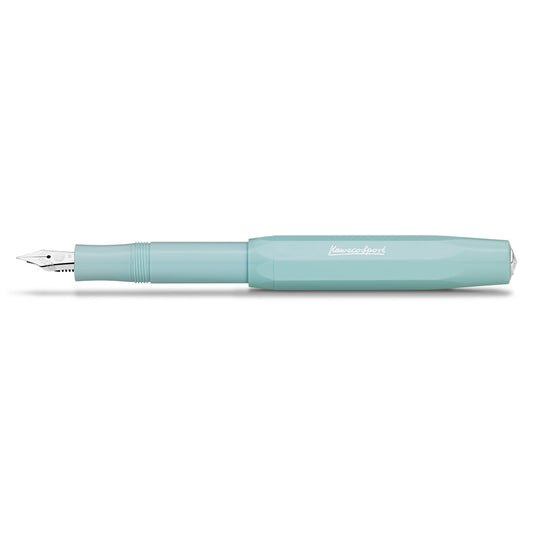 Mint blue kaweco sport fountain pen.