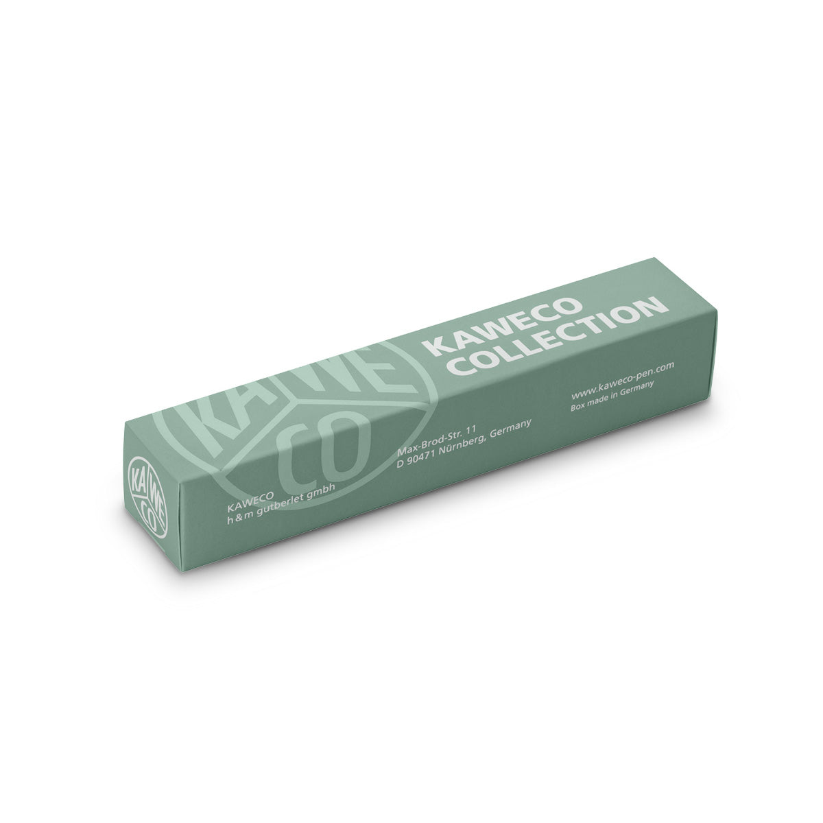 Kaweco collection green packaging box.
