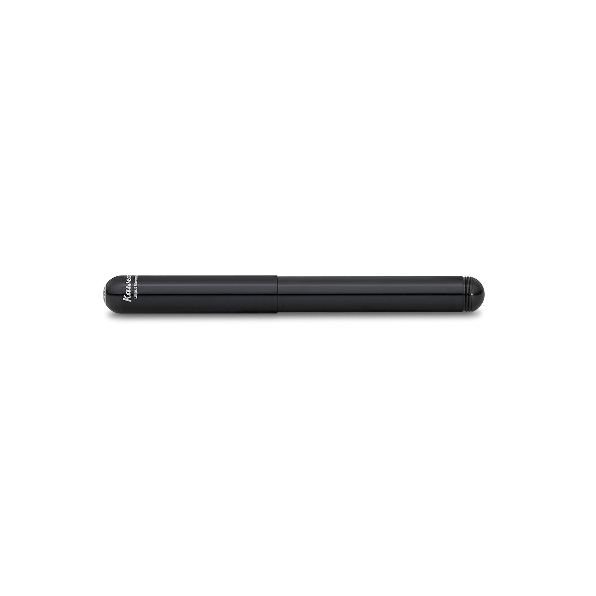 Capped black kaweco fountain pen.