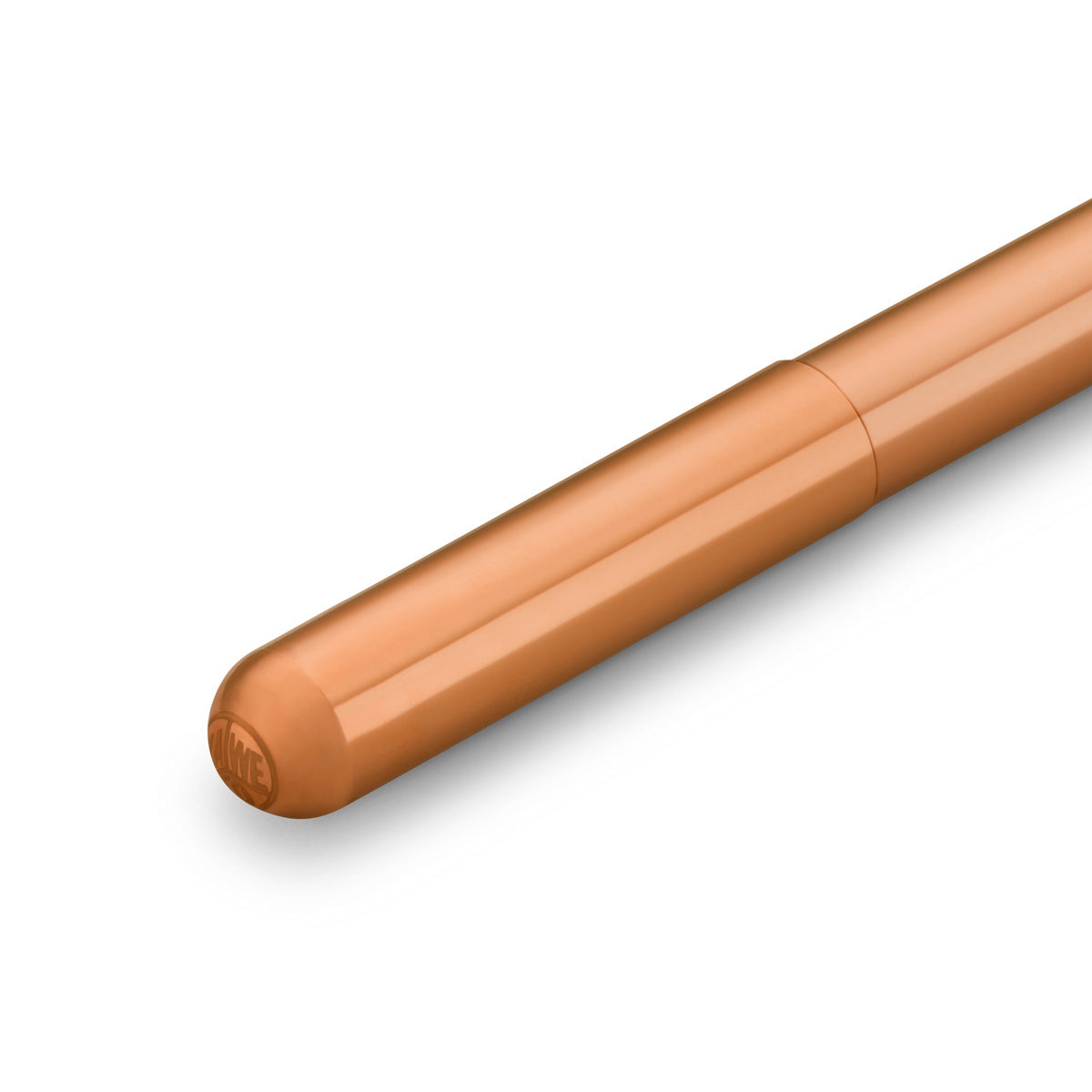 Copper kaweco liliput pen cap.